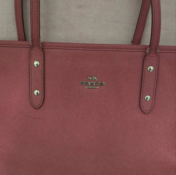 Coach | Bags | Coach Red Tote Bag | Poshmark